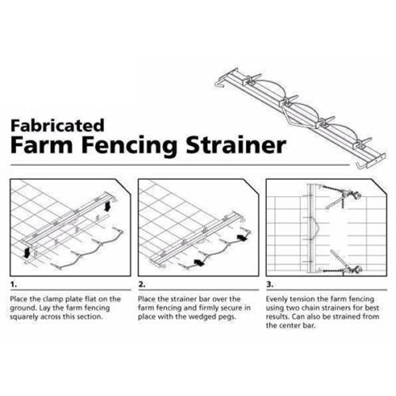 Fabricated Fence Strainer Suit