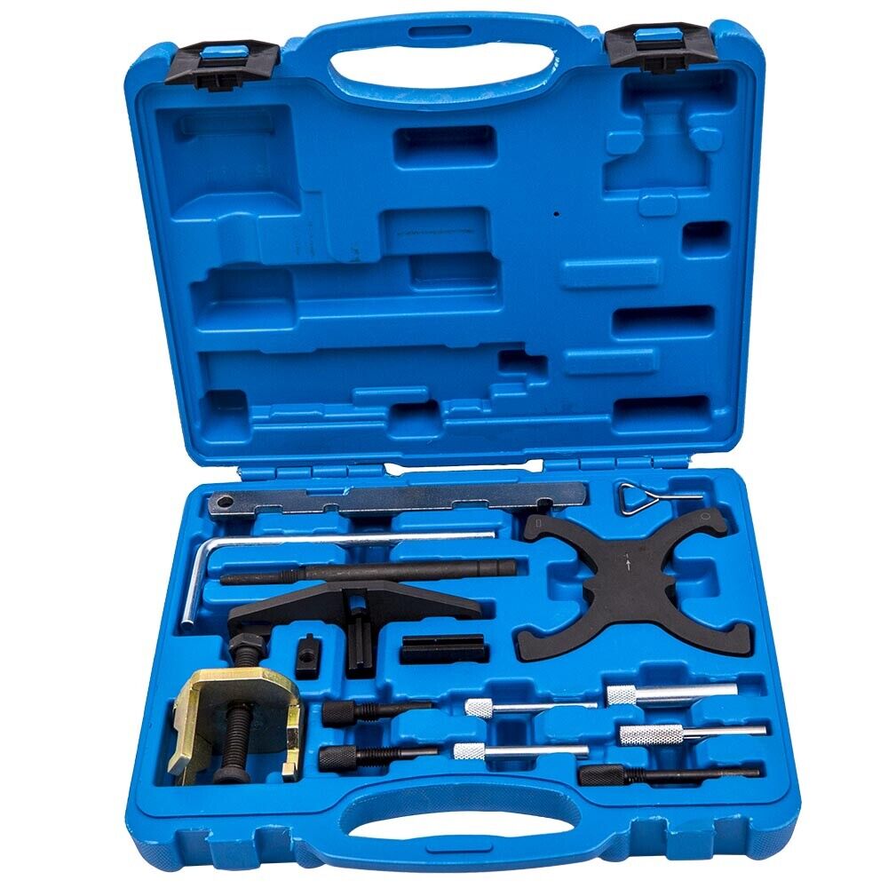 Engine Timing Tool Kit Compatible with Ford Mazda Camshaft Flywheel Locking Tool