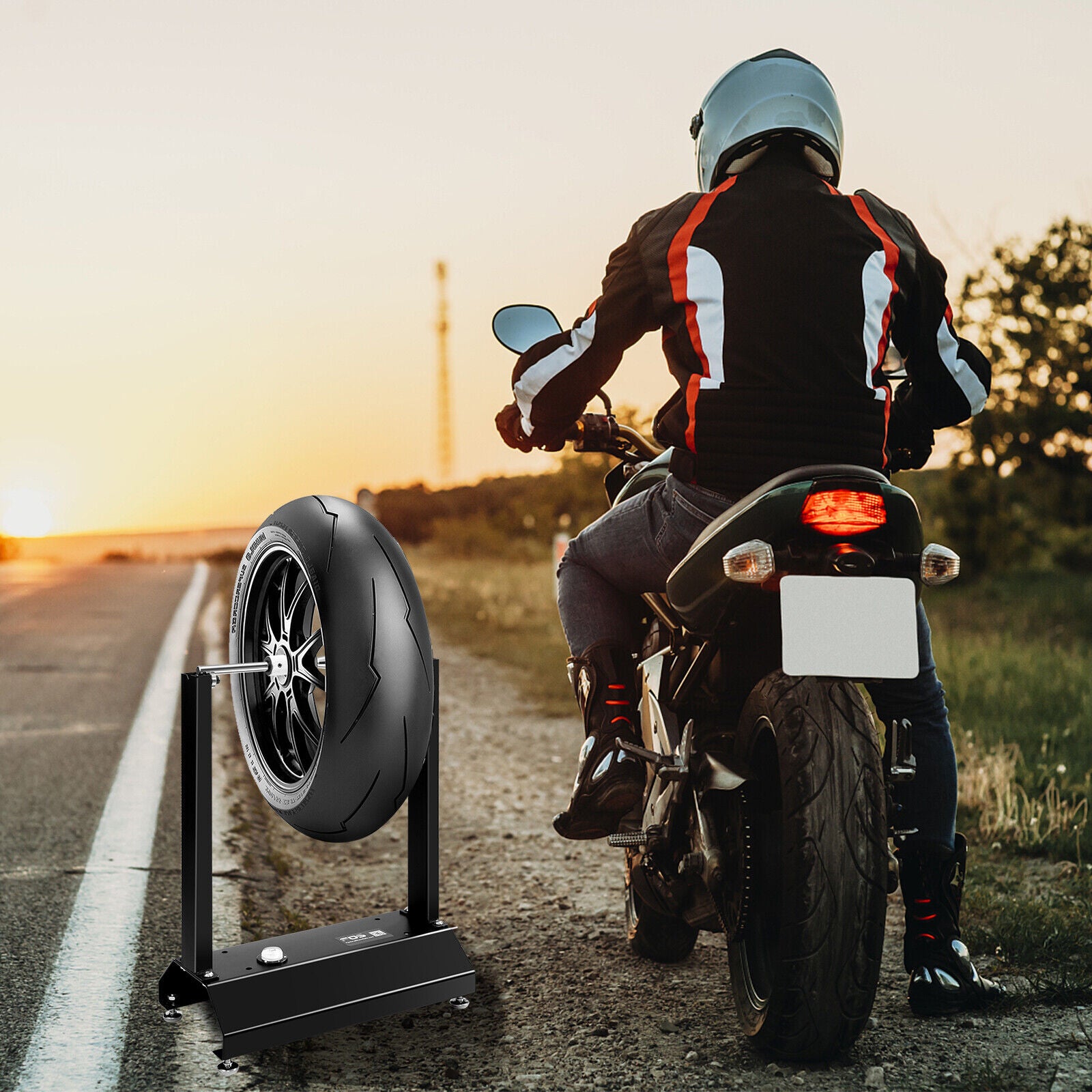 Motorcycle Bike Wheel Balancer Tyre Tire Balancing Stand