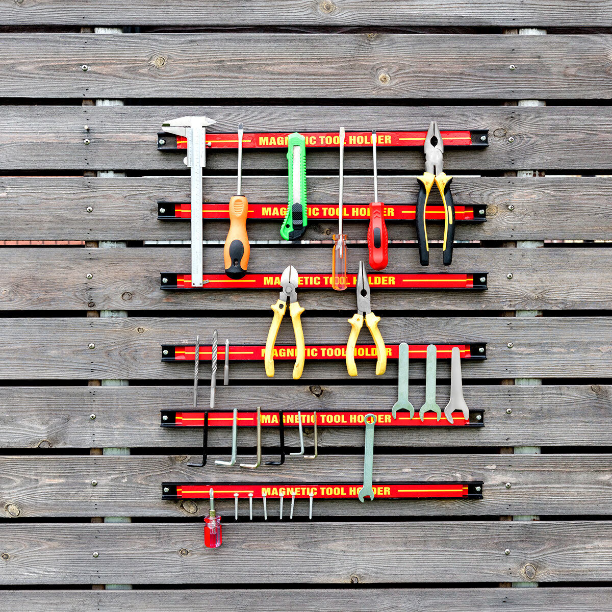 Tool Holder For Racking 6PCS Magnetic Tool Holder Bar Rack Storage Organizer – Tool Plus