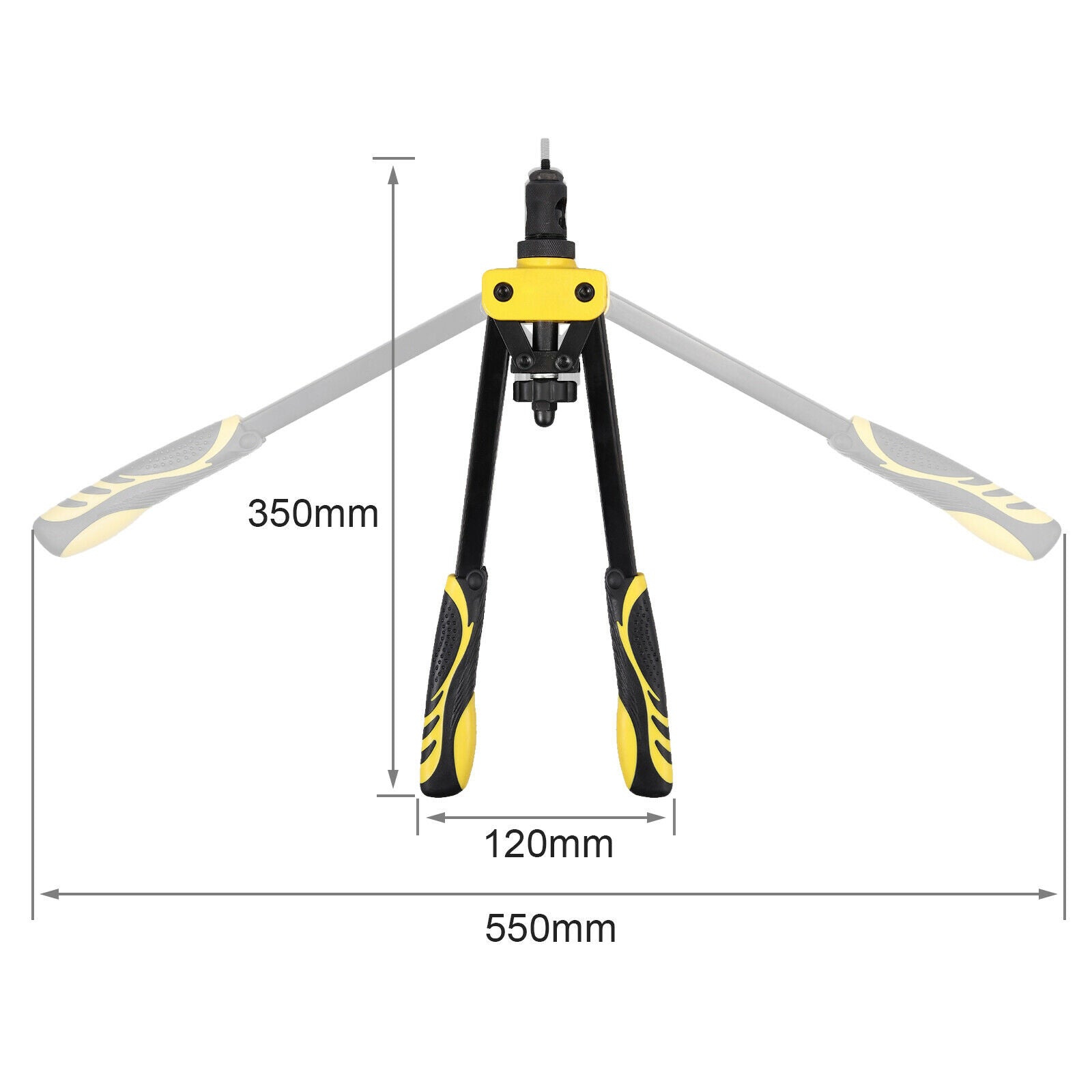 M3-M10 Rivet Nut Kit Rivnut Riveter Gun Heavy Duty Riveting Rivets Nut ...