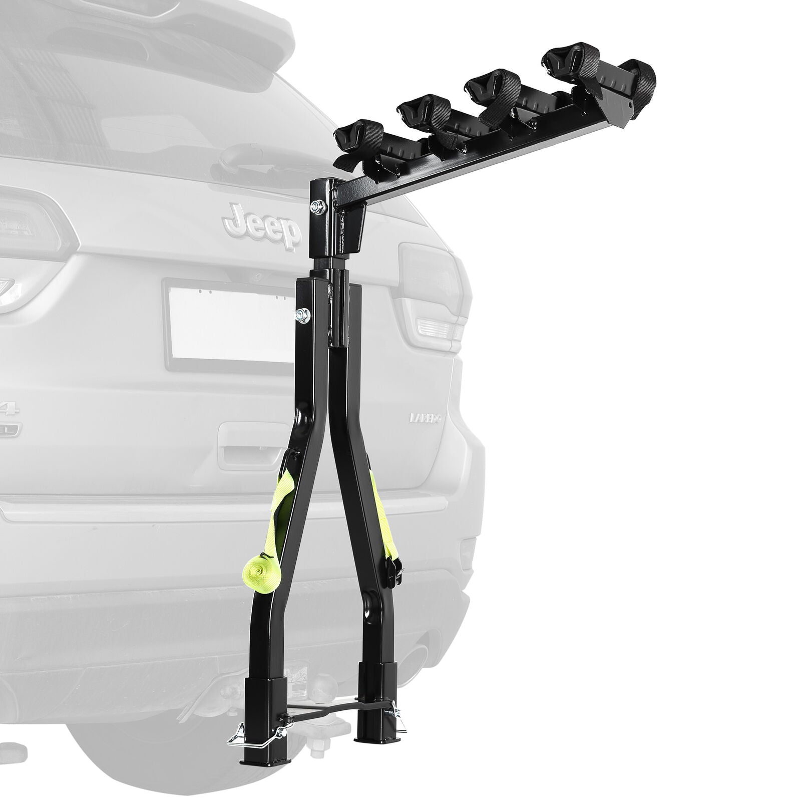 Quick Release Bike A Frame Twin Pole Bicycle Car Rack Tow Ball Mount SUV Trailer