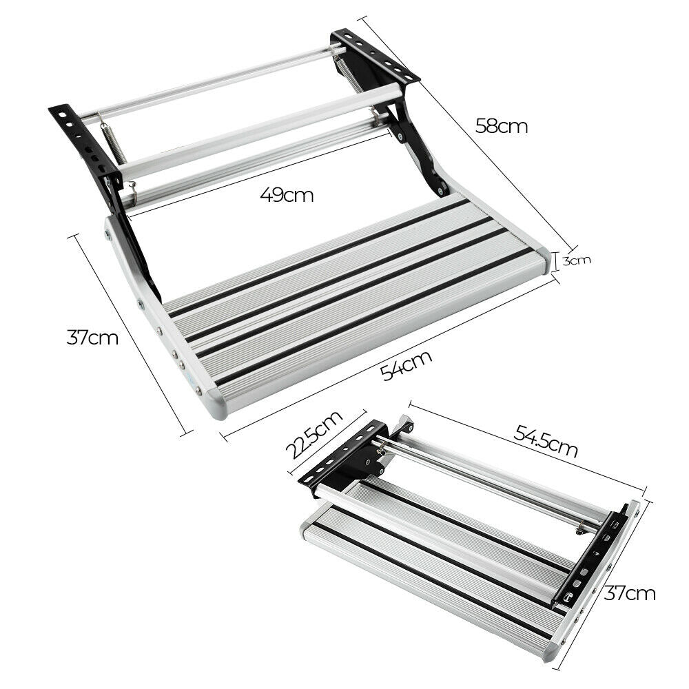 Aluminium Pull Out Caravan Step