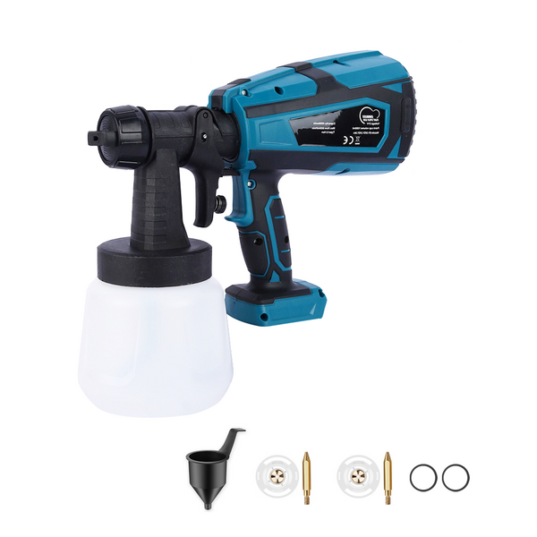 18V Battery Cordless Spray Gun Airless Paint Sprayer For Makita Tool Plus