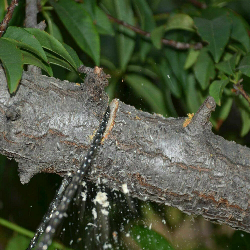 48 inch High Reach Limb Tree Hand Rope Chain Saw Blades on Both Side