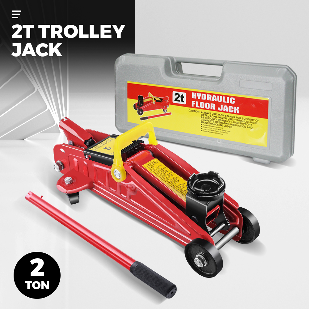 2 Ton Hydraulic Floor Jack Trolley Car Quick Lifting