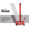 2 Ton Hydraulic Engine Crane Folding Hoist Stand Mobile Lifter