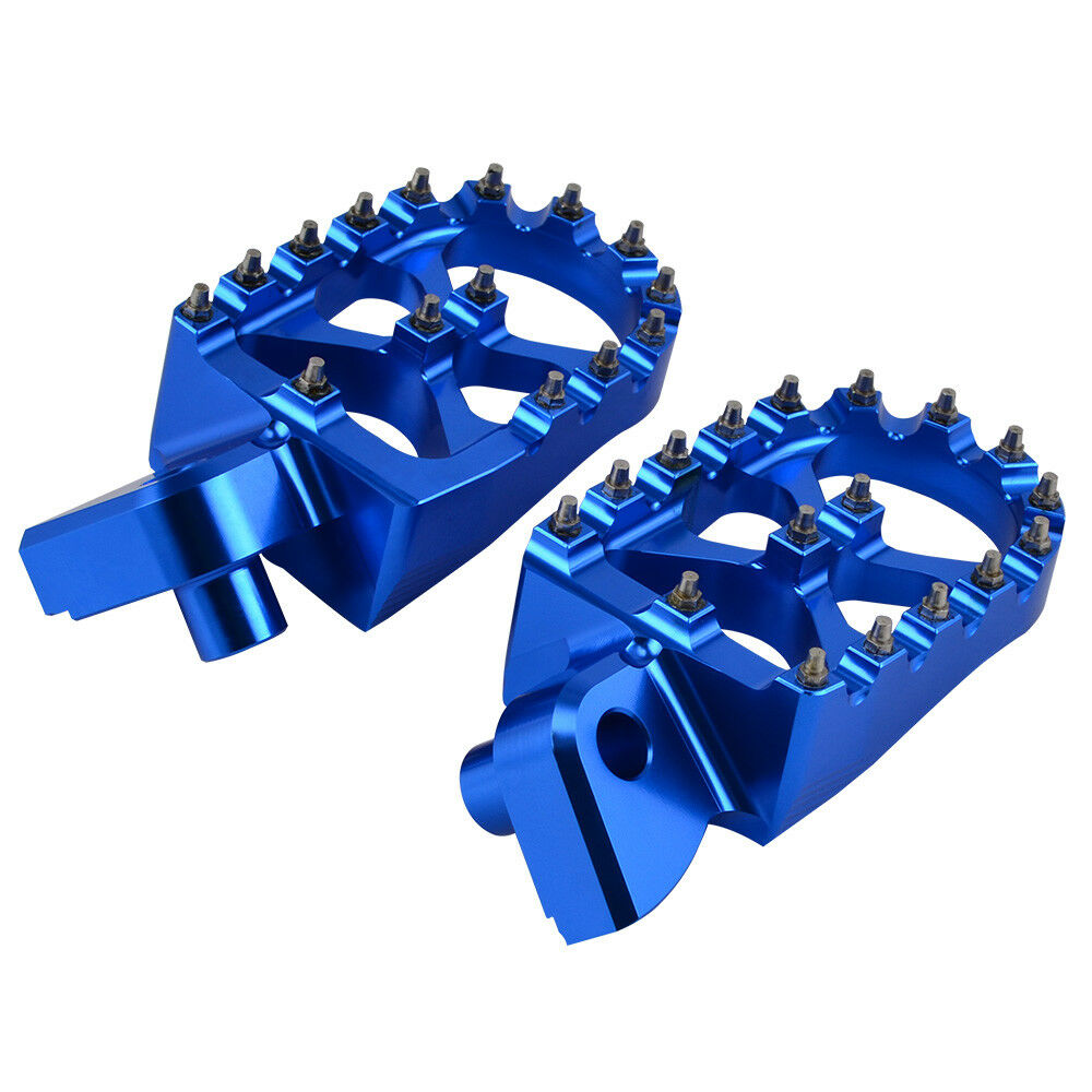 CNC MX Foot Pegs Footrests For Yamaha