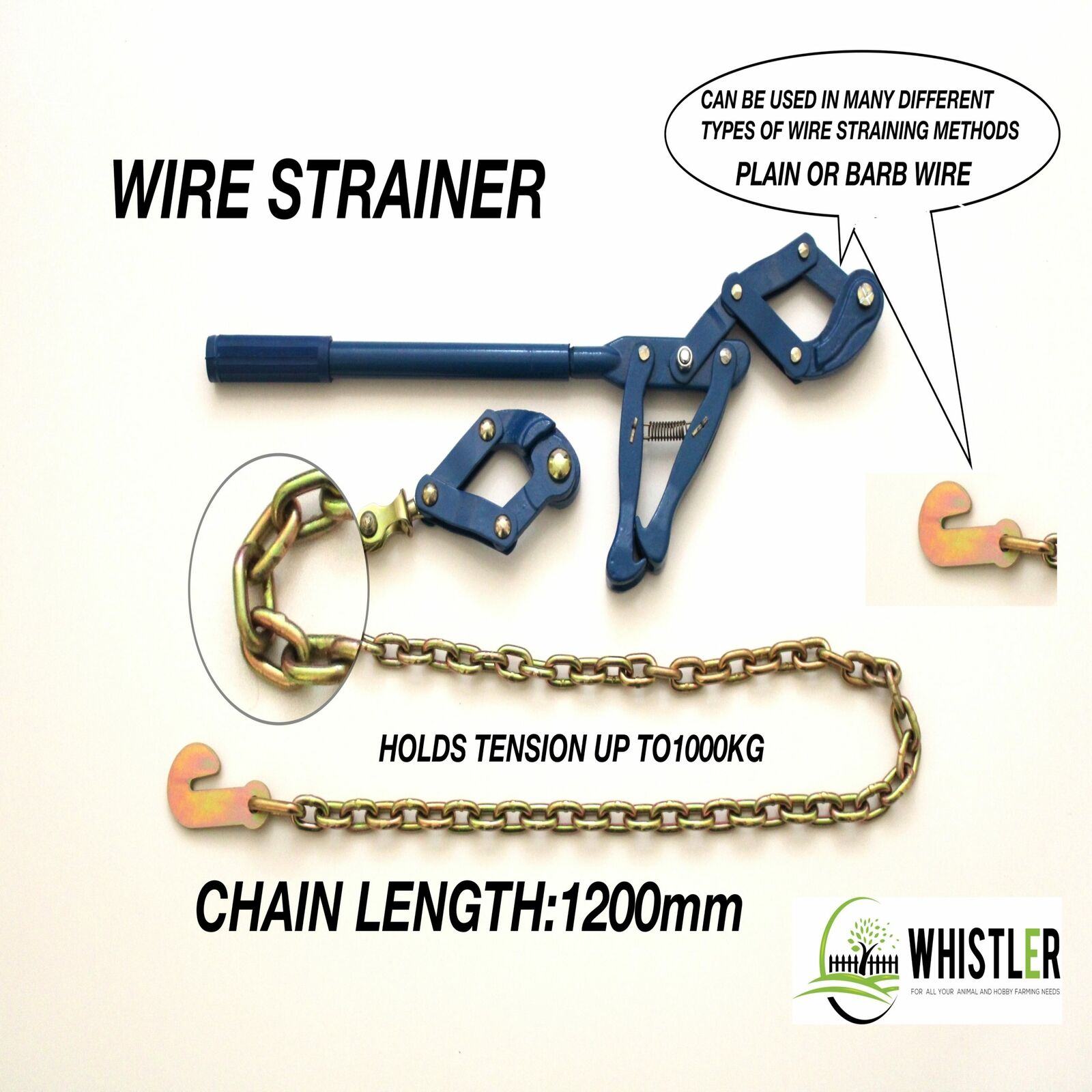 Heavy Duty Wire Fence Strainer