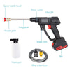 18V High Pressure Cordless Washer Spray Gun with 2 Battery