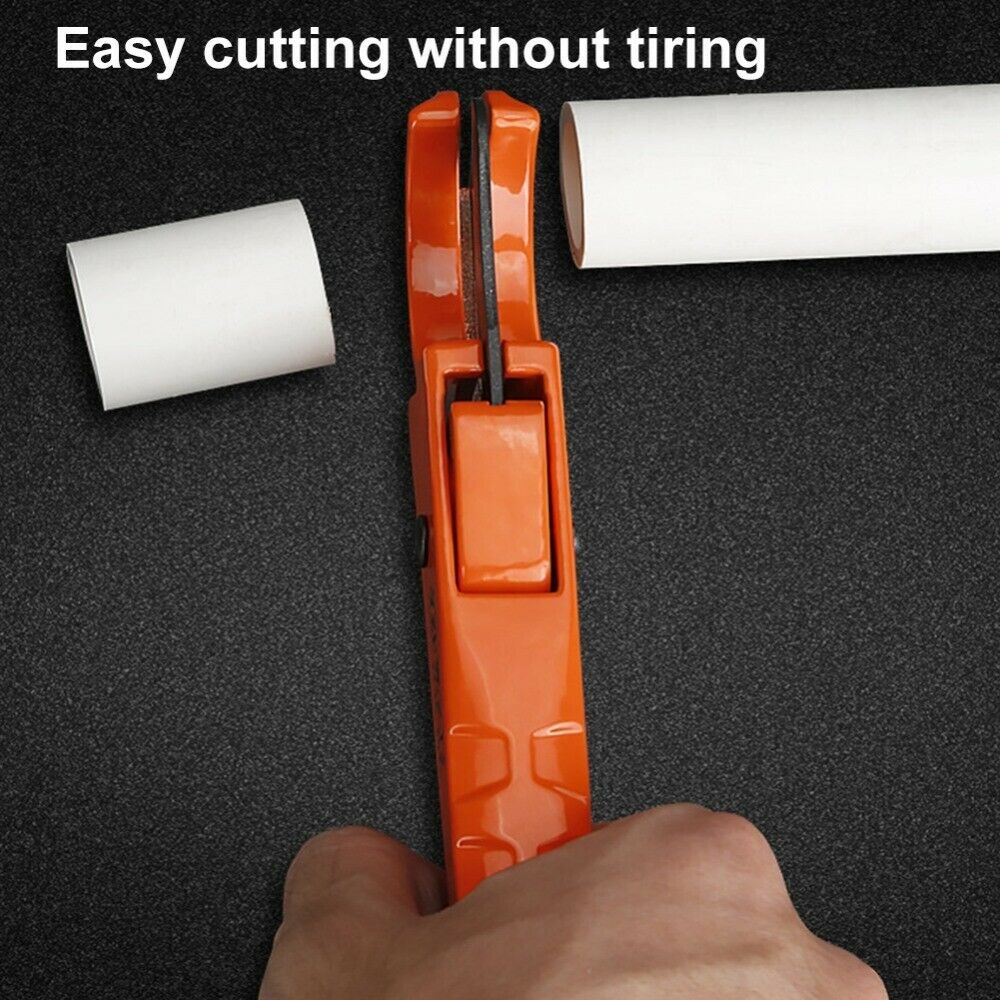 Pipe Cutter PVC Vinyl Plastic Tube Plumbing Plumber Cutting Tool