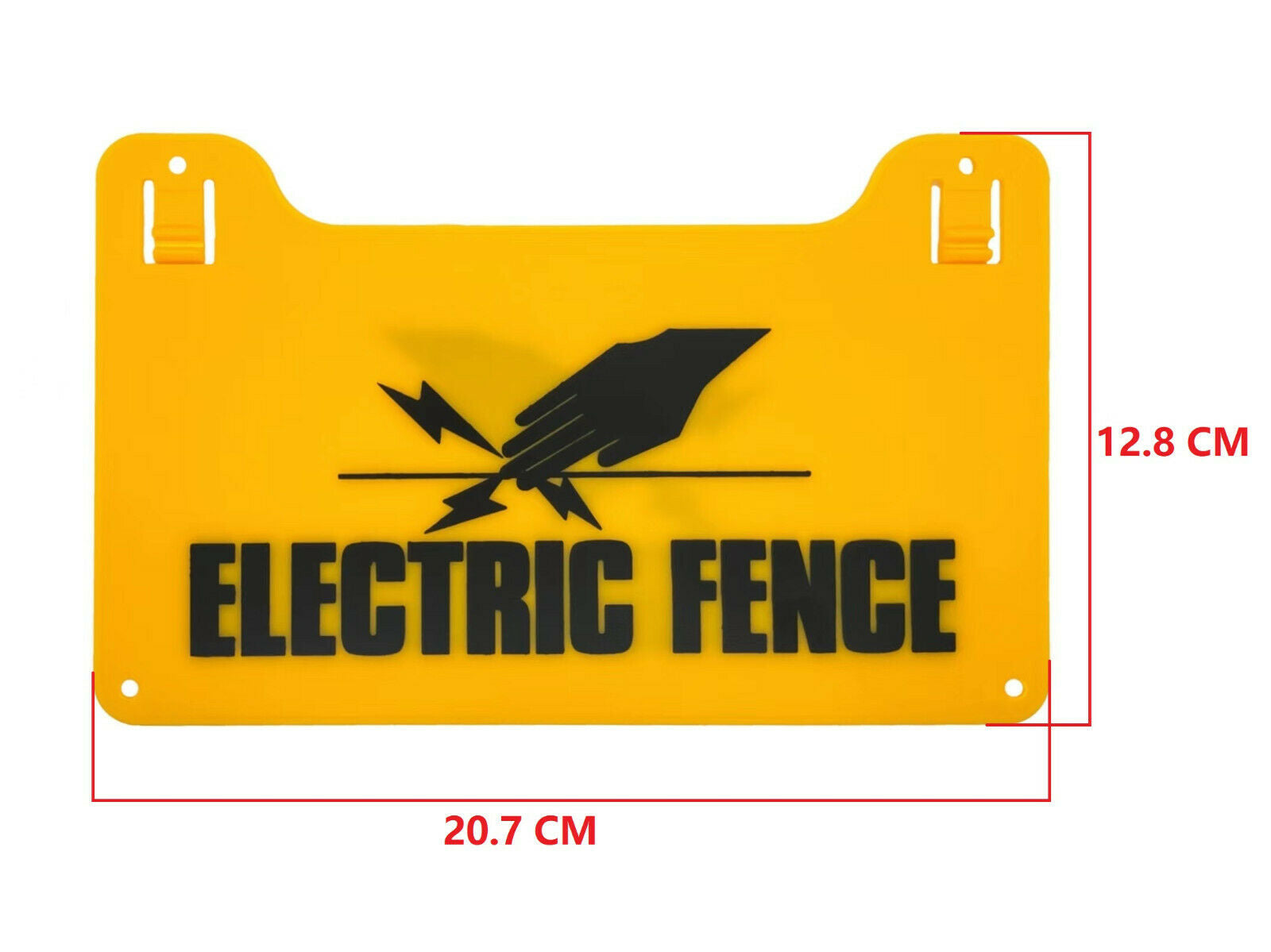 20PCS Electric Fence Caution Warning Sign