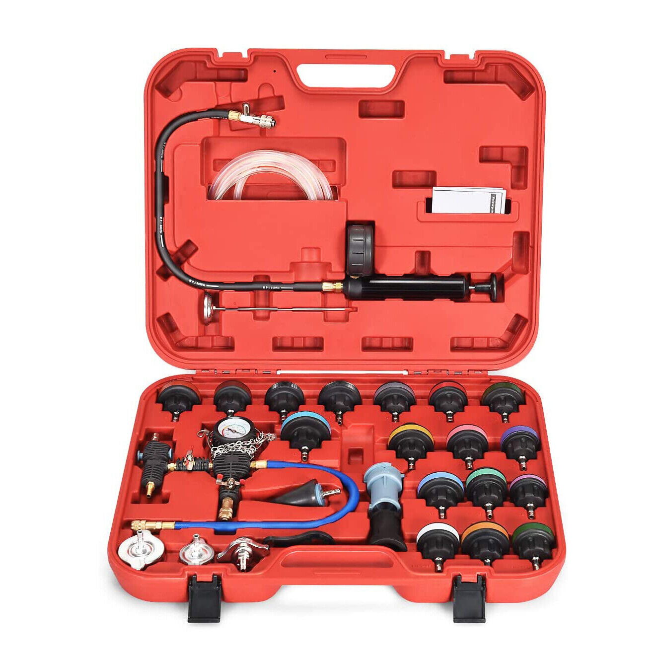 28PCS Radiator Pressure Tester Kit