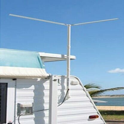 Foldaway Compact TV Antenna for Caravan Motorhome RV