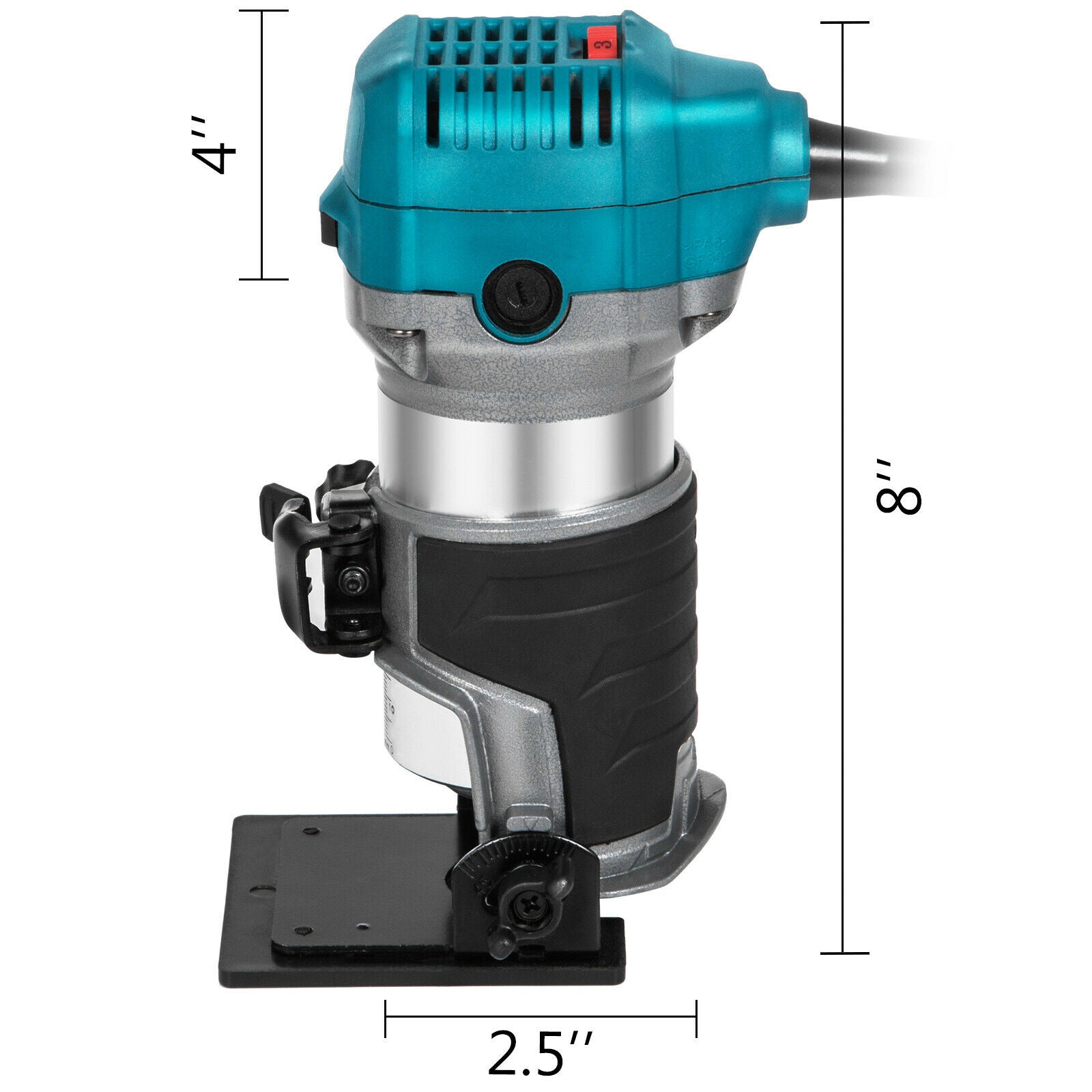 Small Router Trimmer 710W Compact Router Trimmer Kit – Tool Plus