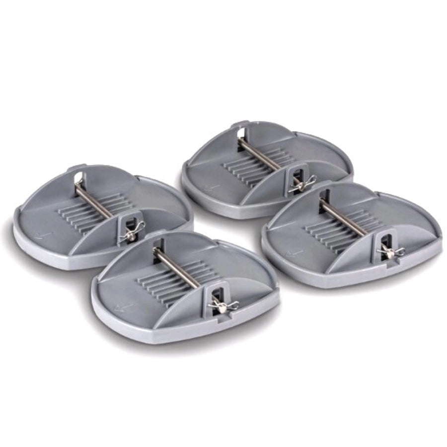 4pc Caravan Jack Pads Corner Steadies