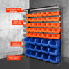 50Pc Tool Garage Storage Bins Tray Steel Shelving Rack Parts Organizer Top Bench