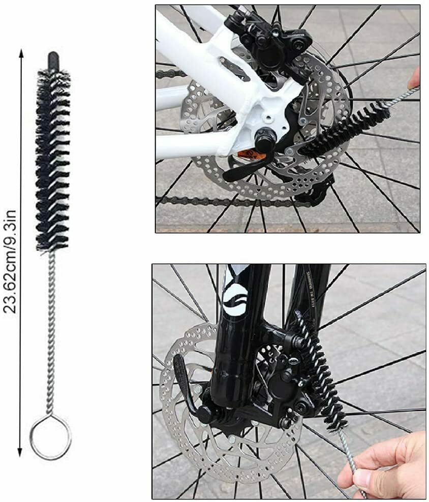 8 Pcs Bike Cleaning Tools Set Bicycle Clean Brush Kit Universial