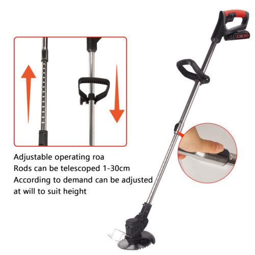 16 Blade Cordless Grass Trimmer with 2 Battery