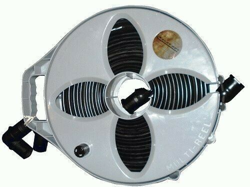 Sullage 9m 32mm Flat Sullage Waste Water Hose & Reel Caravan Motorhome – Tool Plus