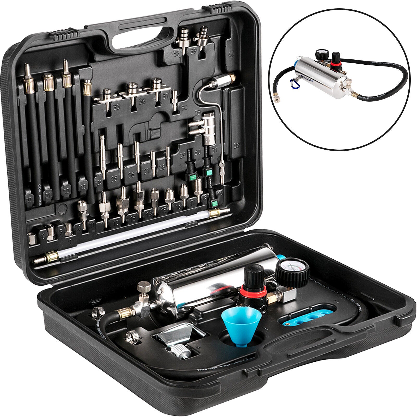 Automotive Fuel Injector Tester Non Dismantle System Kit