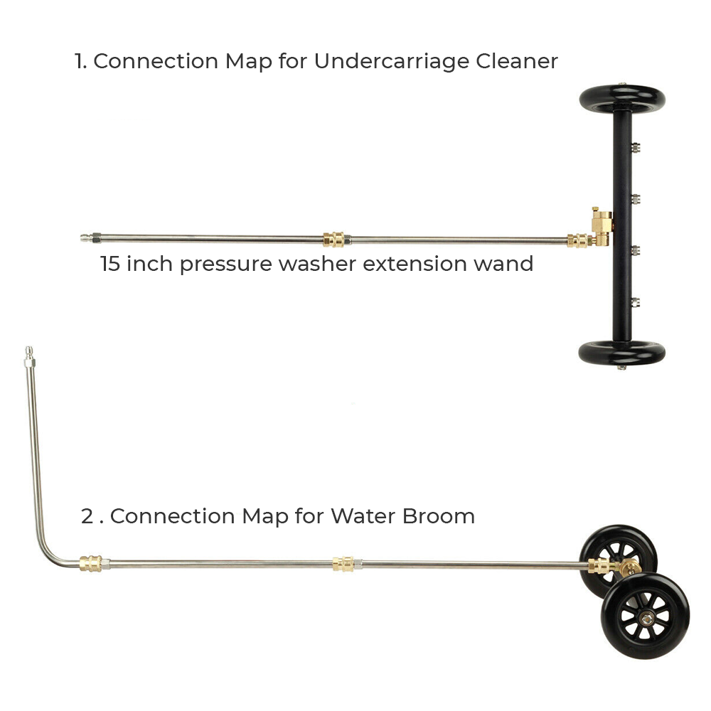 4000PSI 2IN1 Car Pressure Water Spray