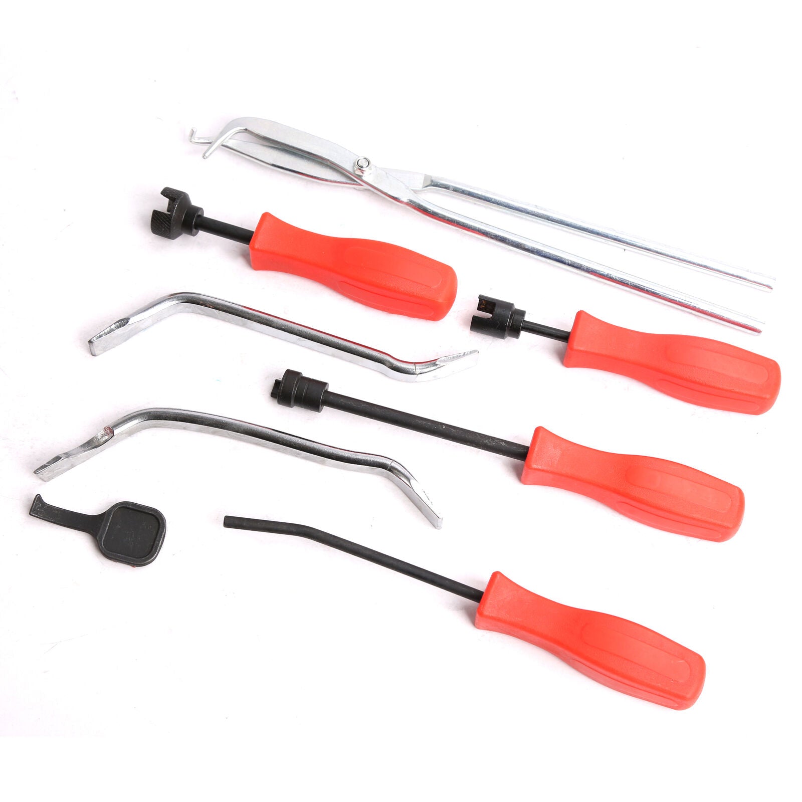 8pcs Drum Brakes Servicing Remove Install Brake Springs Tools Kit