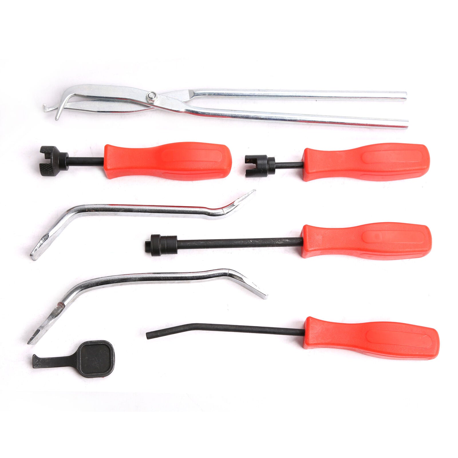 8pcs Drum Brakes Servicing Remove Install Brake Springs Tools Kit