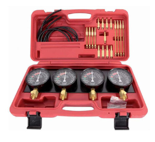 Fuel Vacuum Carburetor Synchronizer carb sync Gauge Set