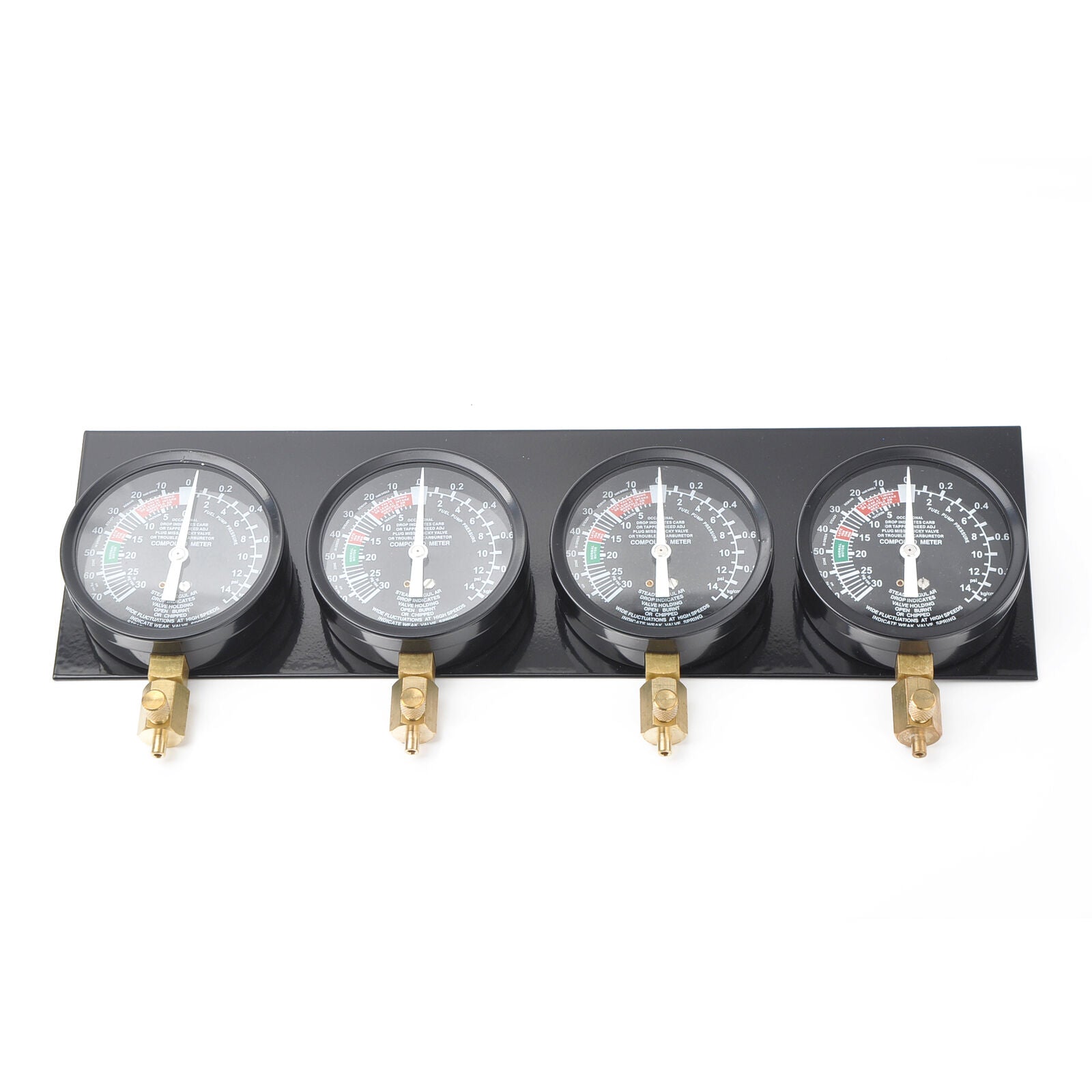 Fuel Vacuum Carburetor Synchronizer carb sync Gauge Set