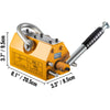 300kg/660lb Magnetic Lifter Lifting Magnet Hoist Crane