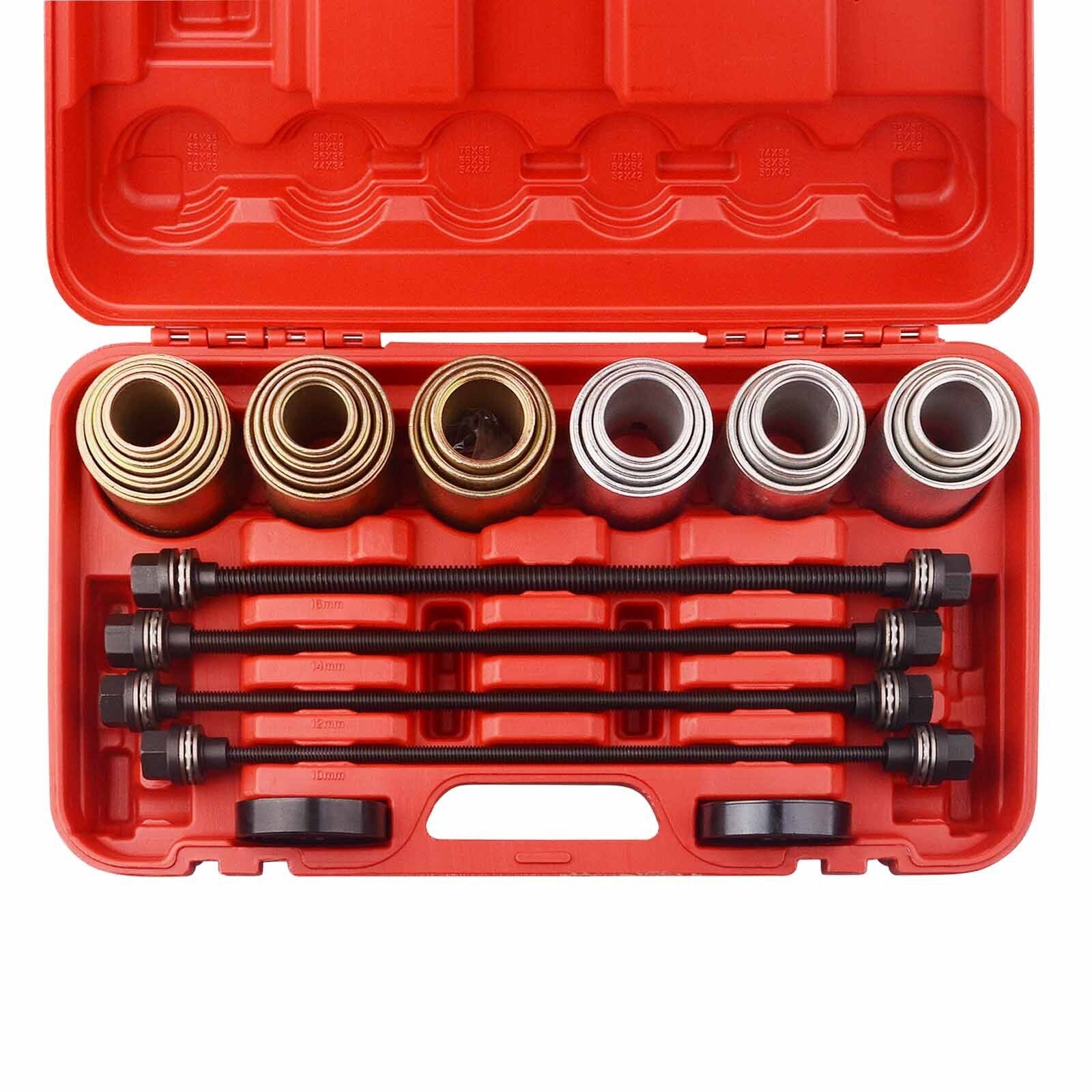 26PCS Press and Pull Sleeve Bush Removal and Installation Tool Kit ...