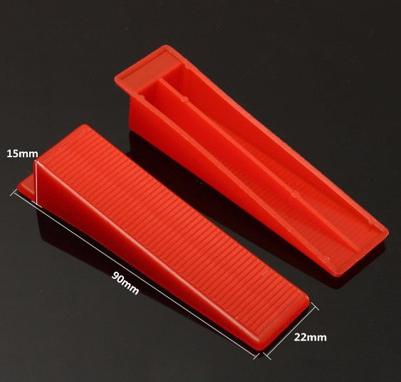 500pcs Tile Leveling System Wedges Levelling Spacer Tool Wall Floor